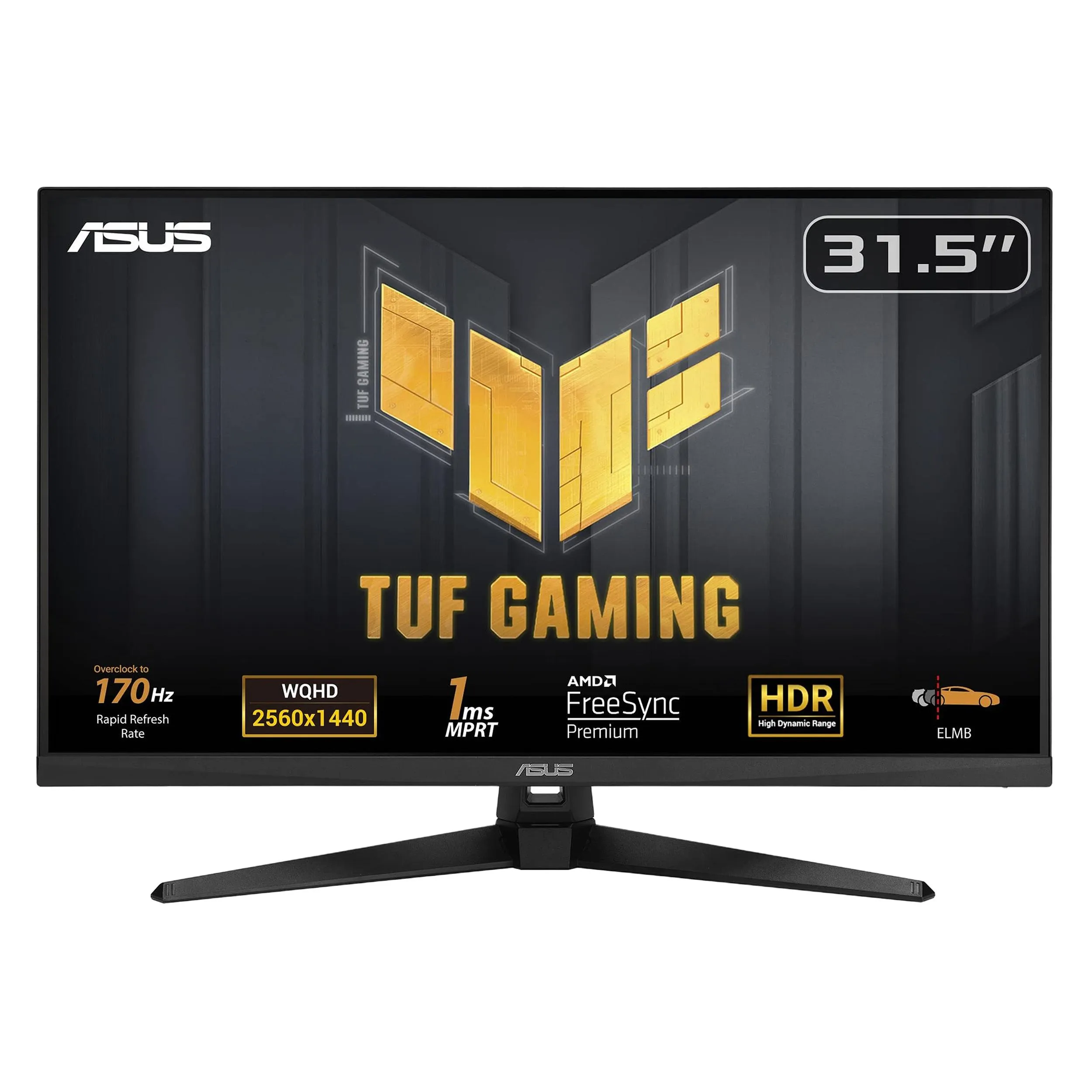 مانیتور گیمینگ 31.5 اینچ ایسوس مدل TUF GAMING VG32AQA1A - تصویر 3