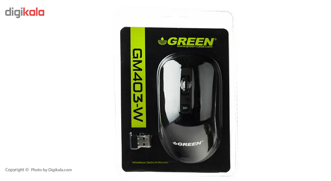ماوس بی سیم گرین مدل GM403W - تصویر 4