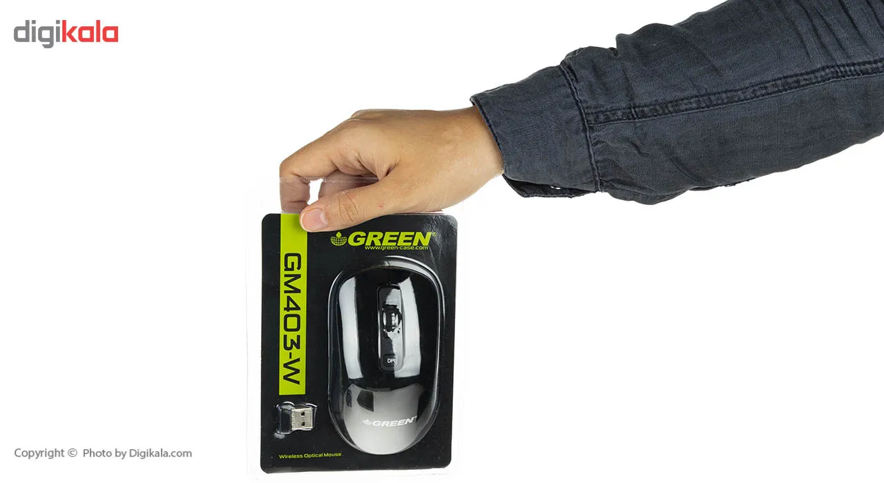 ماوس بی سیم گرین مدل GM403W - تصویر 5