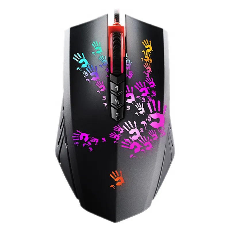 ماوس مخصوص بازی بلادی مدل A60 Neon RGB - تصویر 2