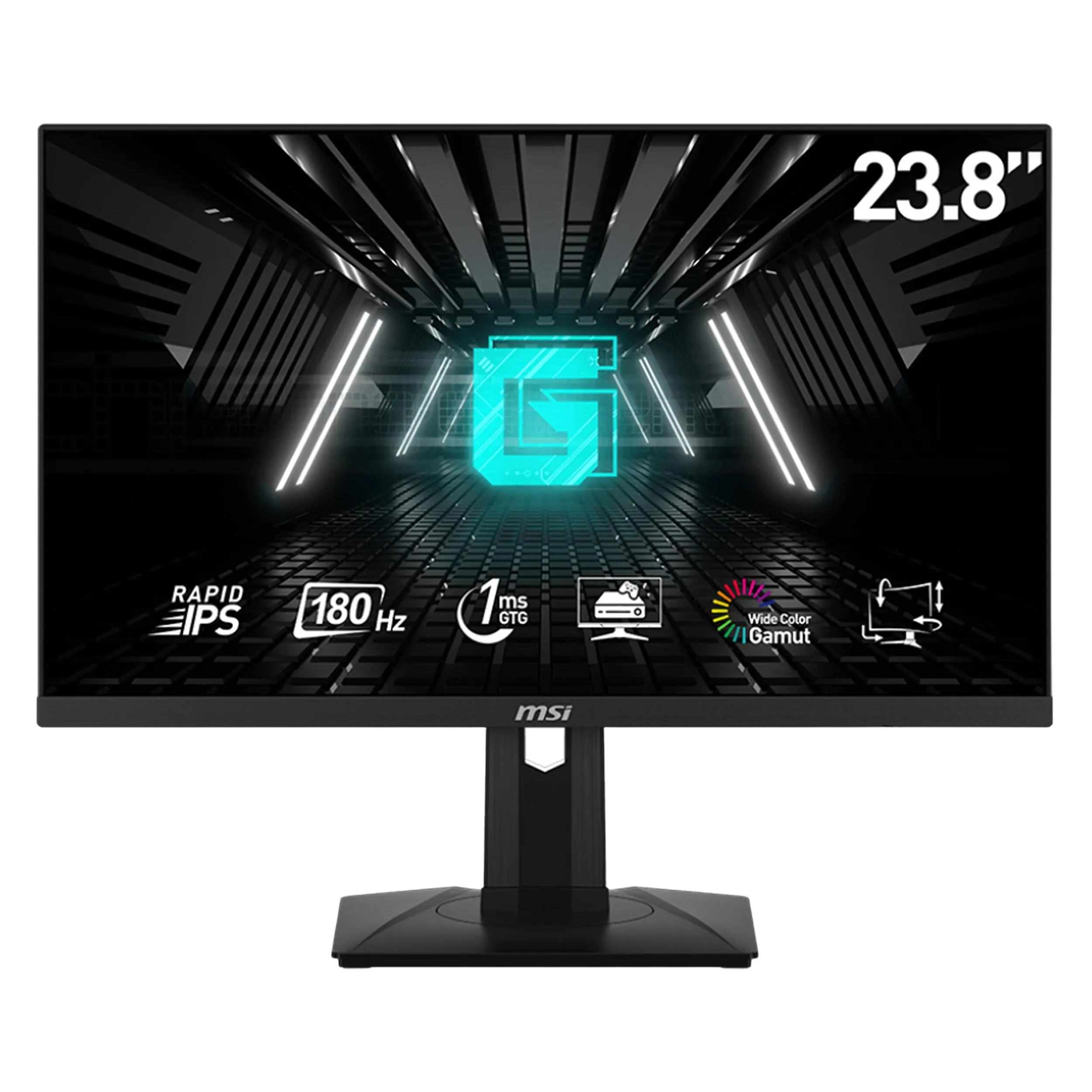 مانیتور گیمینگ 23.8 اینچ MSI G244PF-E2 | صفحه نمایش Full HD با نرخ رفرش 165Hz