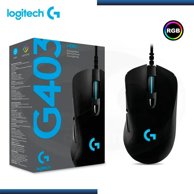 ماوس لاجیتک G403 | دقت بالا و طراحی حرفهای برای بازی - تصویر 3
