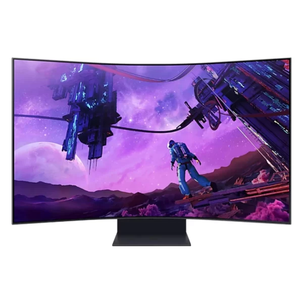 خرید مانیتور گیمینگ خمیده 55 اینچ سامسونگ Odyssey Ark LS55BG970NMXUE | 4K 165Hz Mini LED