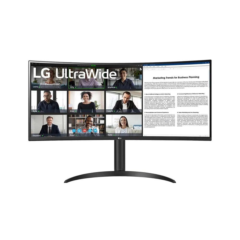 مانیتور 34 اینچ ال جی مدل 34WR55QK-B - تصویر 2