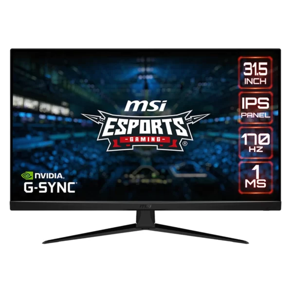 خرید مانیتور گیمینگ 31.5 اینچ MSI G321Q | رزولوشن QHD، نرخ 170Hz و پاسخدهی 1ms