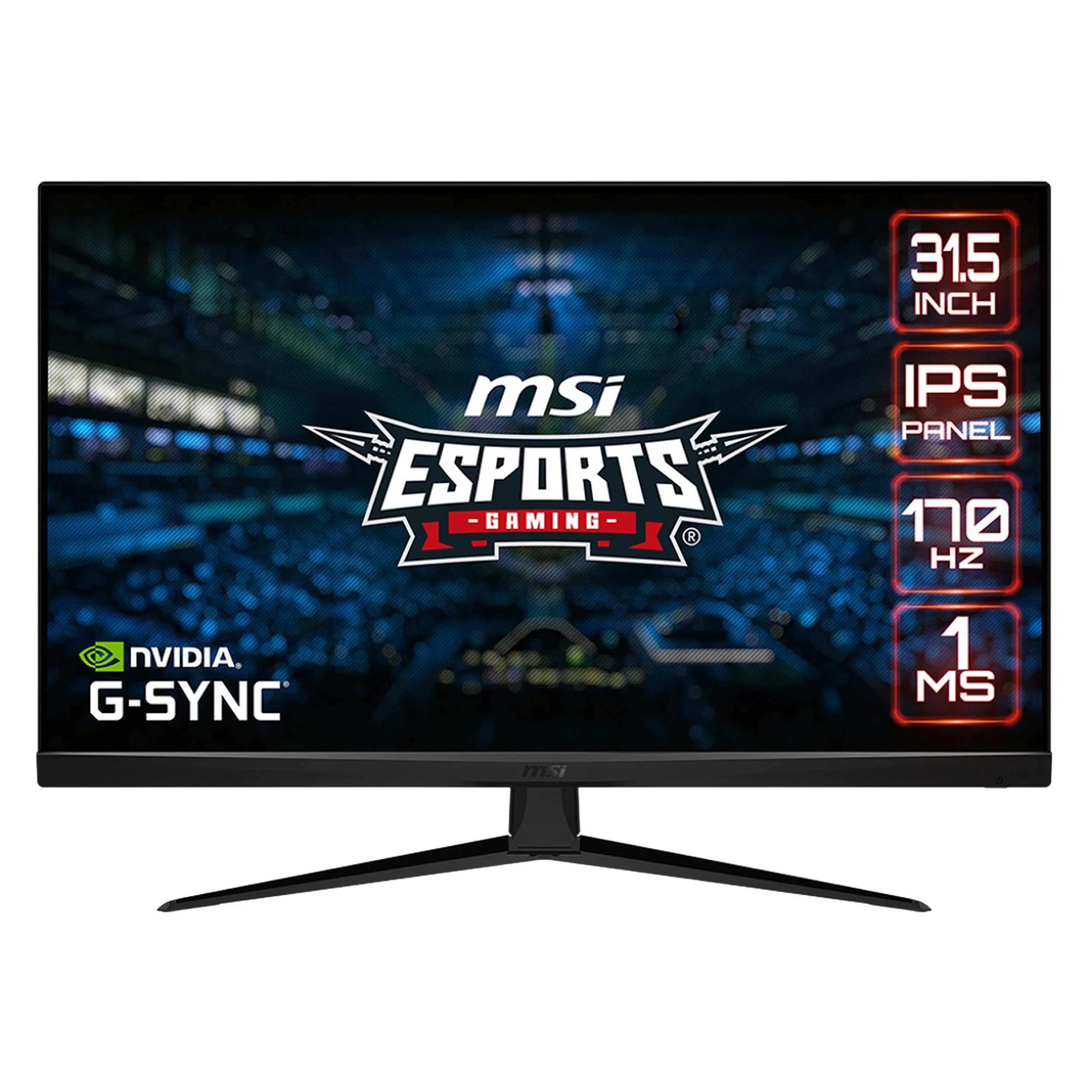 خرید مانیتور گیمینگ 31.5 اینچ MSI G321Q | رزولوشن QHD، نرخ 170Hz و پاسخدهی 1ms