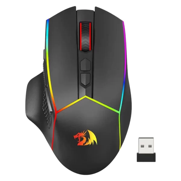ماوس بی سیم گیمینگ ردراگون مدل AXE M814 PRO