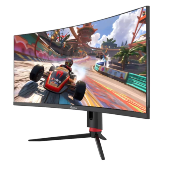 مانیتور خمیده گیمینگ 32 اینچ جیپلاس GGM-K329QN | صفحهنمایش QHD با نرخ تازهسازی 180Hz و پاسخ 1ms