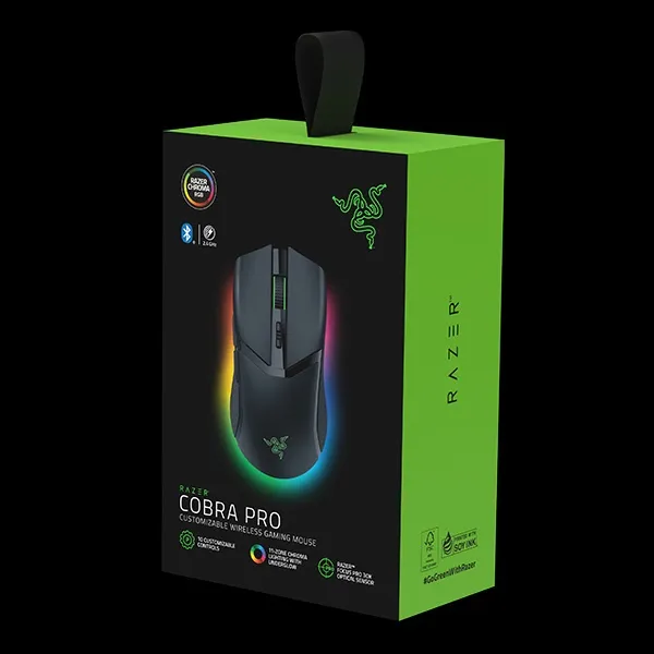 ماوس بیسیم حرفهای مخصوص بازی ریزر COBRA PRO - تصویر 3