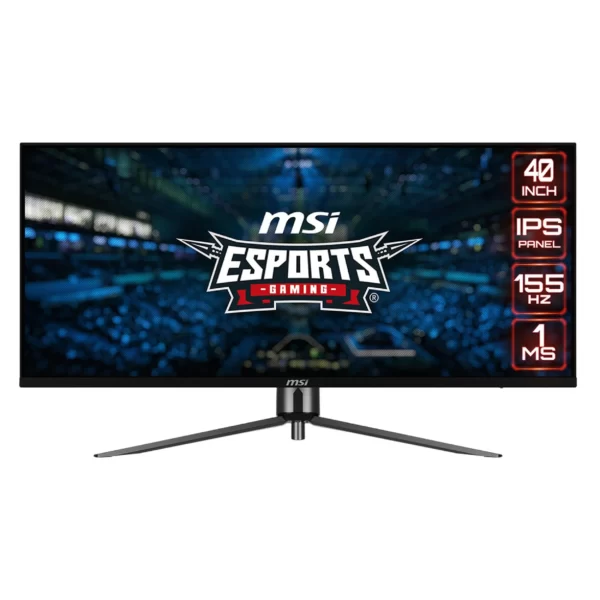 مانیتور گیمینگ 40 اینچ MSI MAG401QR | رزولوشن WQHD، نرخ 155 هرتز و HDR 400