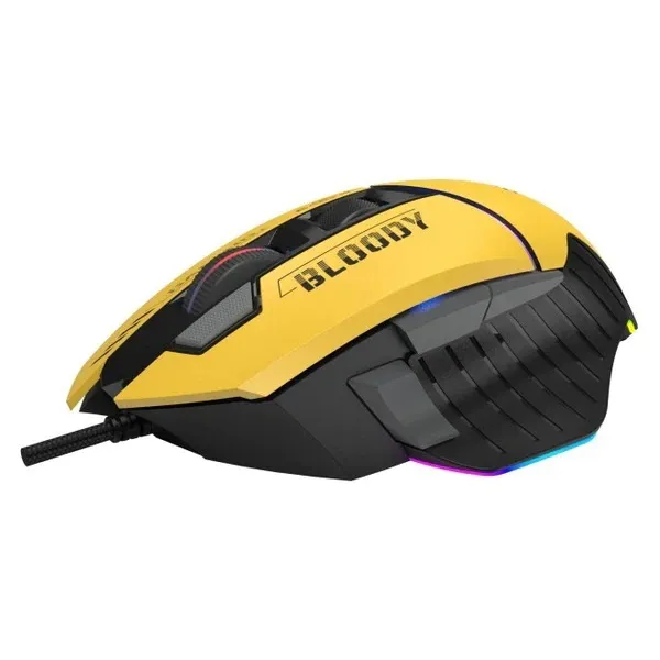 ماوس گیمینگ بلادی W95 Max Sport | سنسور BC3332-A، 12000 CPI، نرخ گزارش 2000Hz - تصویر 3