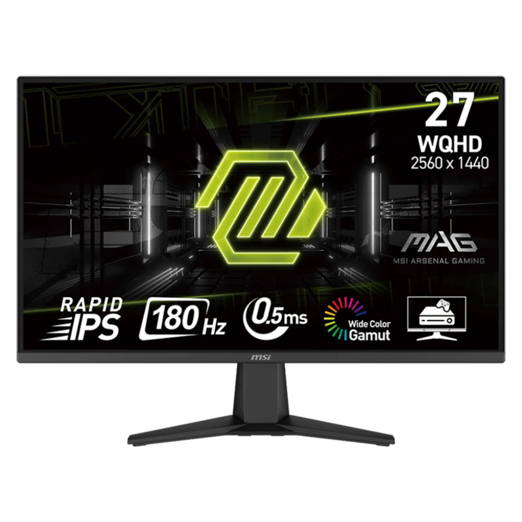 خرید مانیتور گیمینگ 27 اینچ MSI MAG 275QF | رزولوشن QHD، نرخ 170Hz و پنل Rapid IPS - تصویر 2