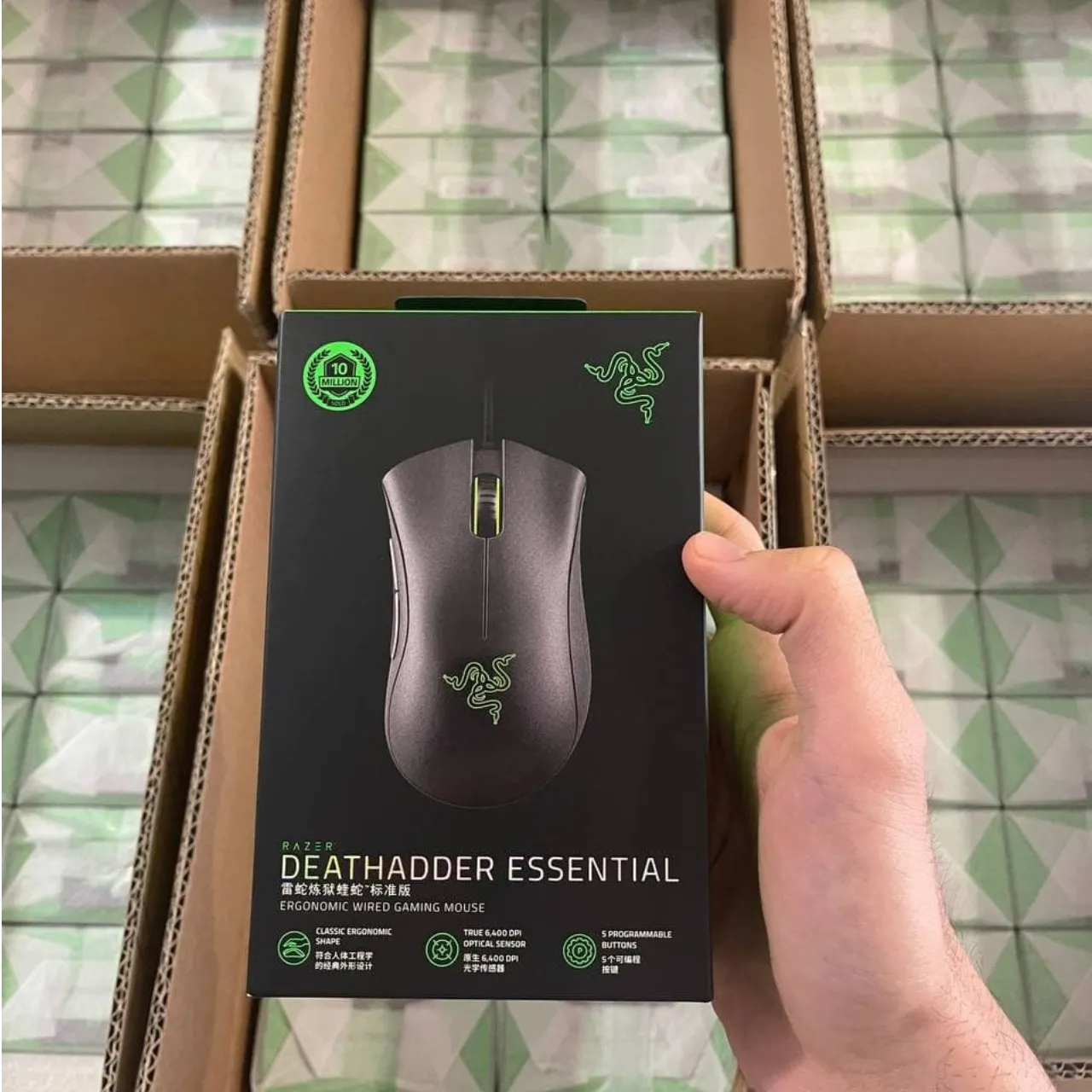 ماوس مخصوص بازی ریزر مدل DeathAdder Essential - تصویر 2