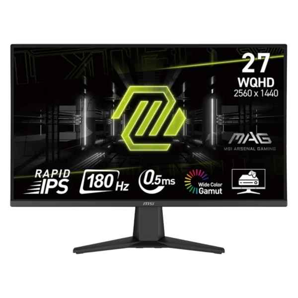 خرید مانیتور گیمینگ 27 اینچ MSI MAG 275QF | رزولوشن QHD، نرخ 170Hz و پنل Rapid IPS