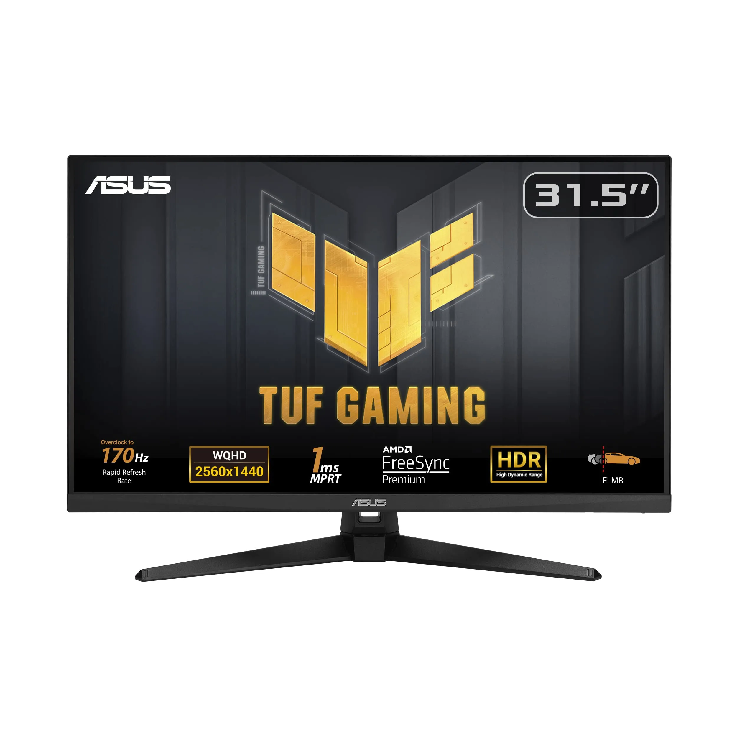 مانیتور گیمینگ 31.5 اینچ ایسوس مدل TUF GAMING VG32AQA1A - تصویر 2