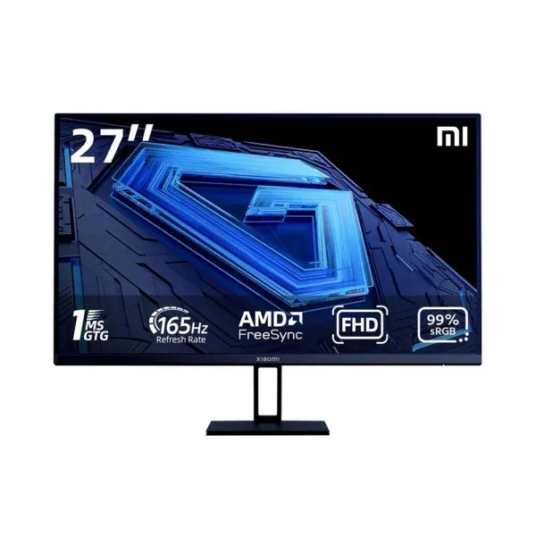 خرید مانیتور گیمینگ 27 اینچ شیائومی G27i | 165Hz IPS + 1ms + FreeSync Premium