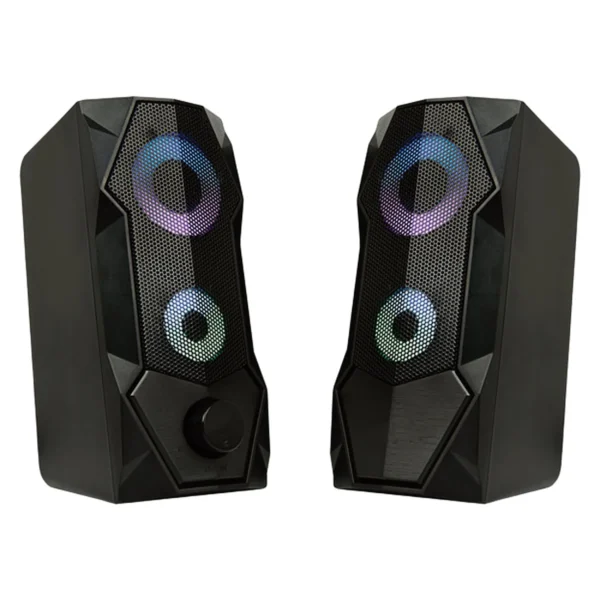 اسپیکر دسکتاپ آئولا WIND N-301 با صدای قدرتمند و RGB