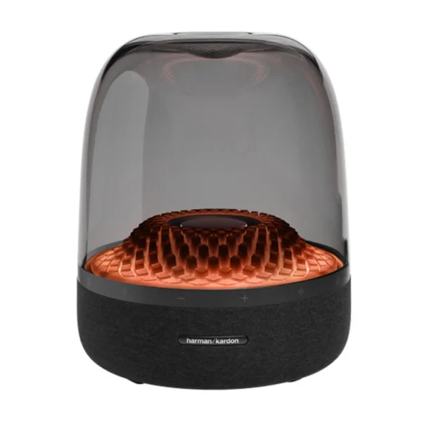 اسپیکر بلوتوثی Harman Kardon Aura Studio 4 | صدای 130 وات، پخش 360 درجه و بیس قدرتمند