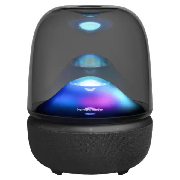 اسپیکر بلوتوثی هارمن کاردن Aura Studio 5 | صدای 360 درجه، نورپردازی RGB و طراحی لوکس