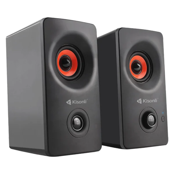 خرید اسپیکر دسکتاپ کیسونلی AC-9002BT | اسپیکر بلوتوثی و سیمی قدرتمند برای کامپیوتر و موبایل